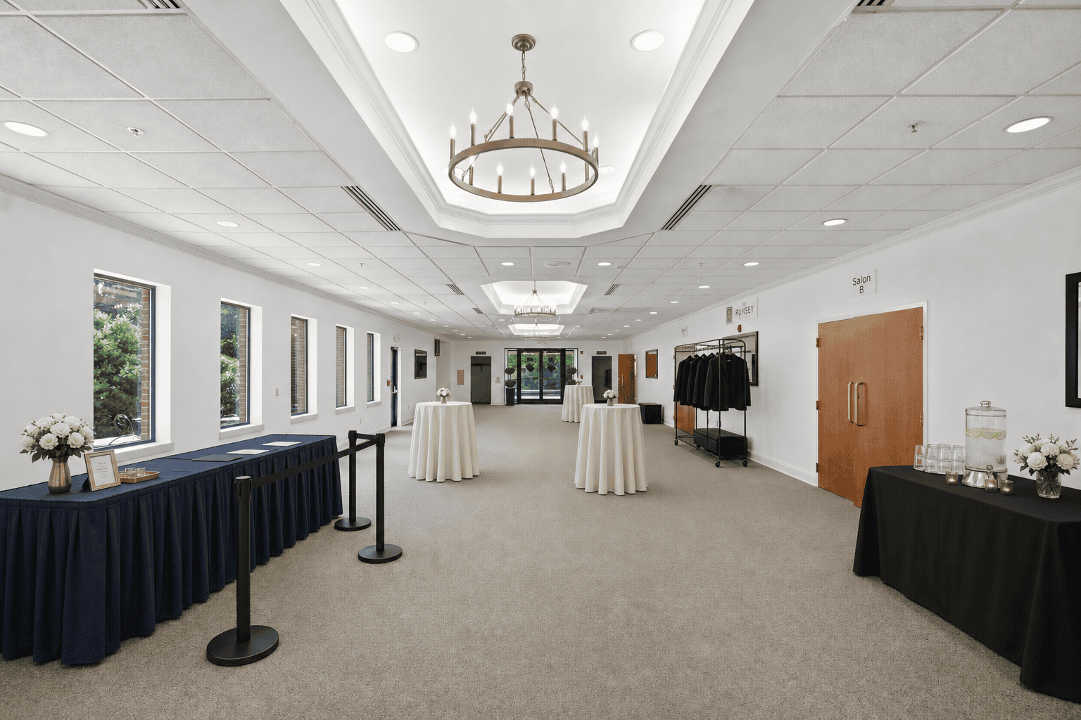 Nonprofit gala check-in